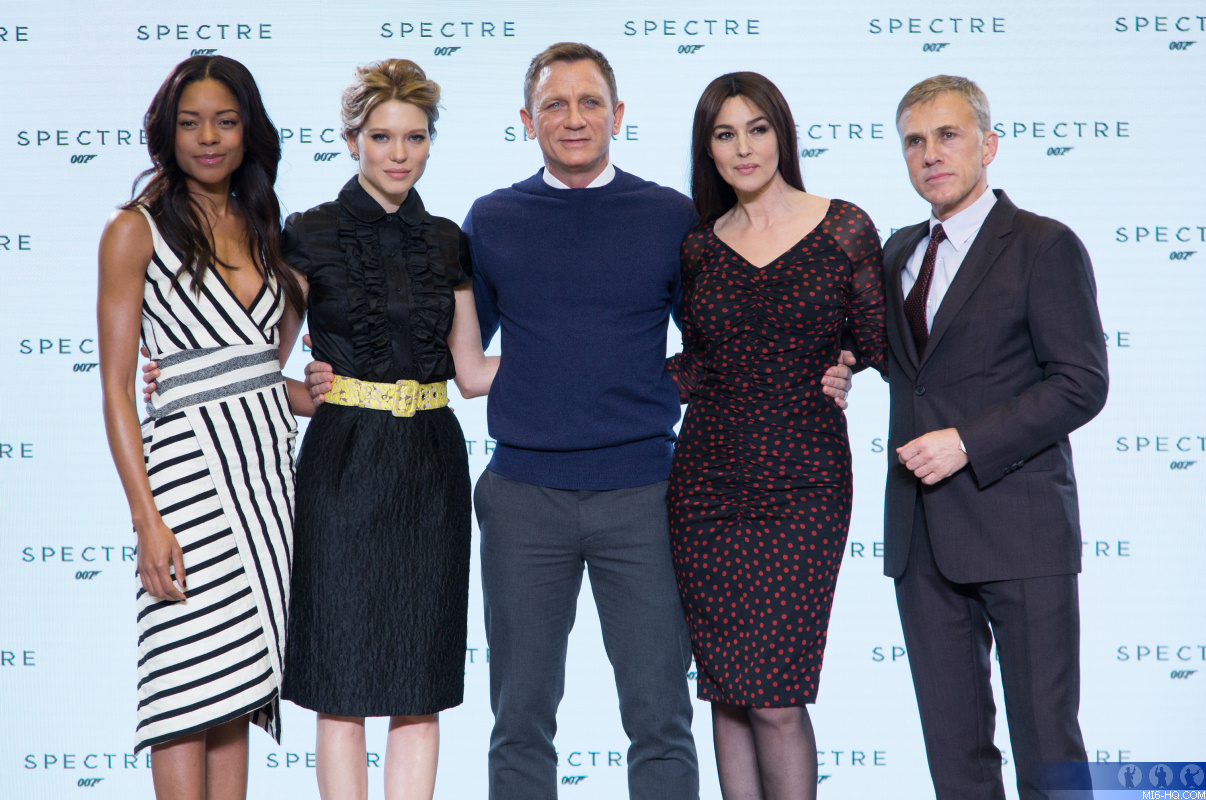 SPECTRE Photocall - Take a closer look at the principal cast of SPECTRE ...